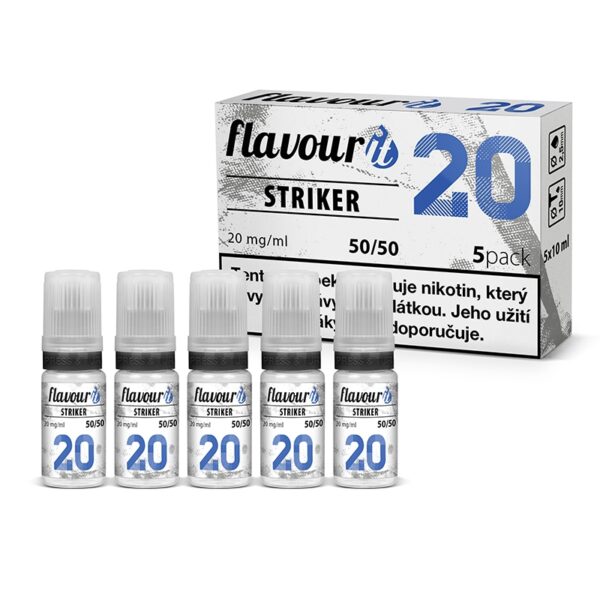Flavourit STRIKER nikotinos alapfolyadék 20mg, 5x10ml