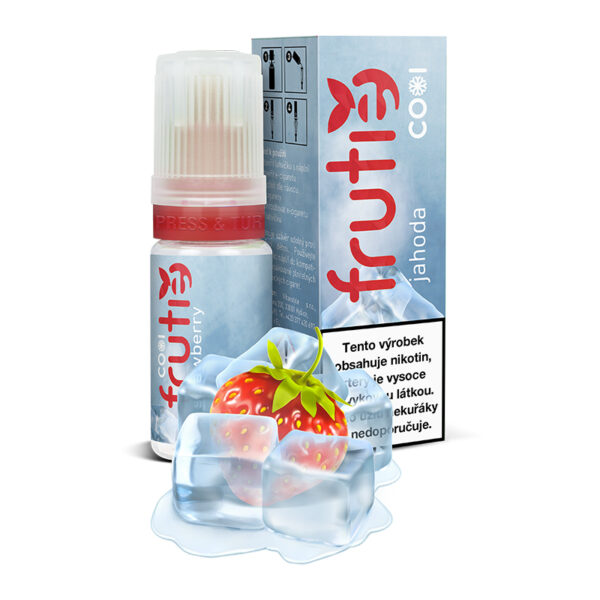 Frutie COOL Eper E-liquid 10 ml