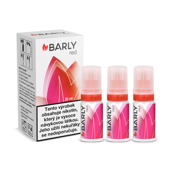 Barly - RED (Dohány) 3x10ml E-Liquid