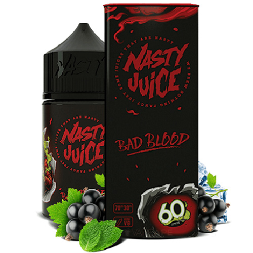 nasty juice bad blood shake and vape