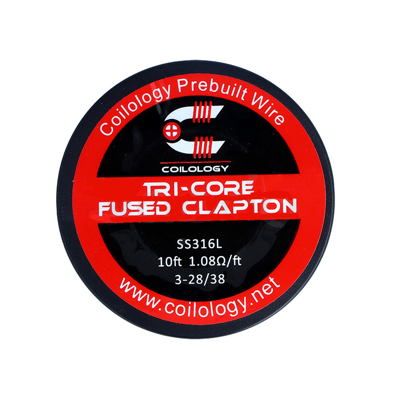 Coilology Tri Core Fused Clapton SS316L