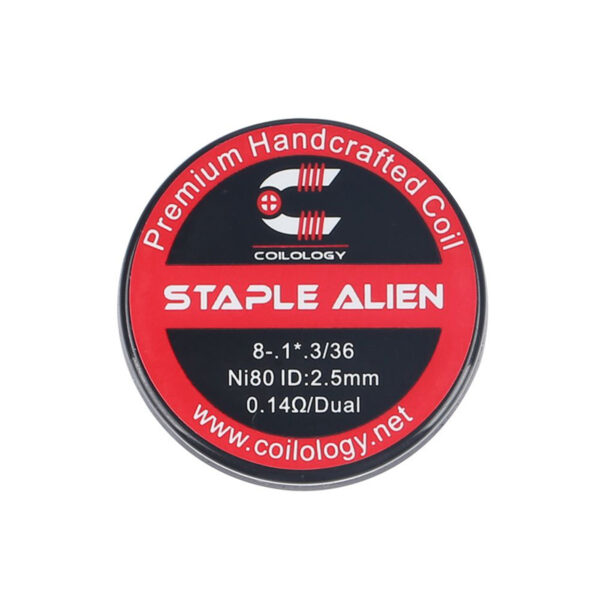 Coilology Staple Alien - 2db - Előretekert spirálok