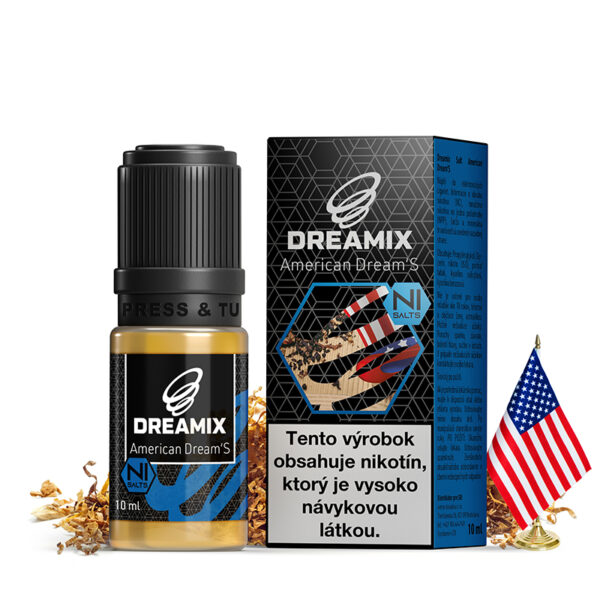 Dreamix SALT American Dream'S (Amerikai dohány) E-liquid