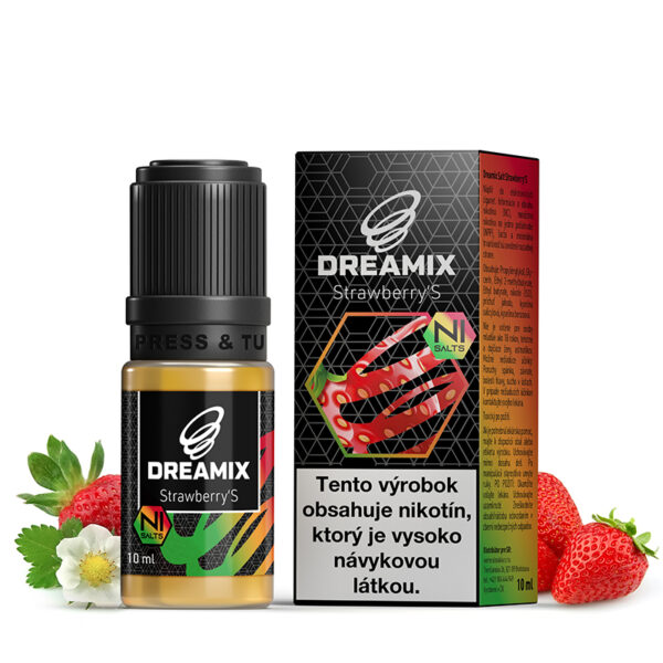 Dreamix SALT Strawberry'S (Eper) E-liquid