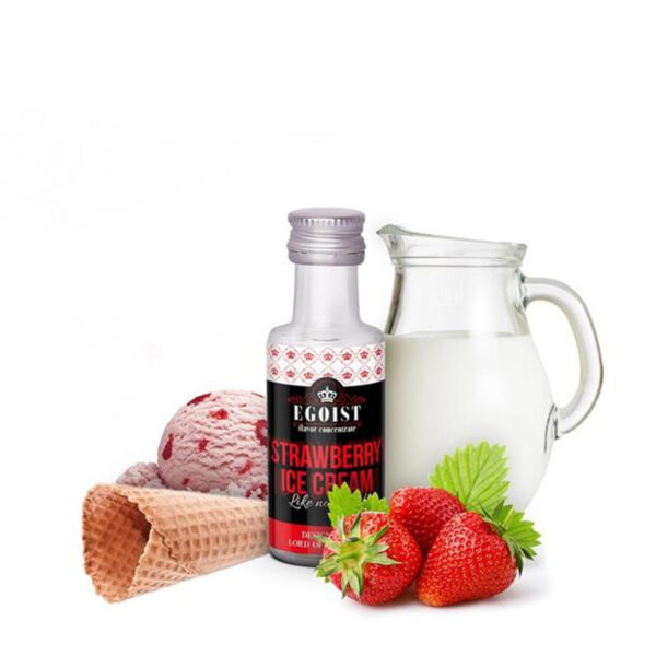 Egoist - Strawberry Ice Cream (Epres fagylalt) 20ml Aroma