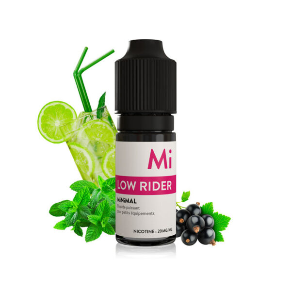 The Fuu MiNiMAL Salt - Low Rider (Ribizli limonádé) E-liquid