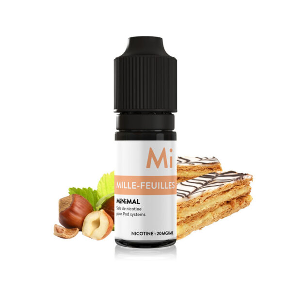 The Fuu MiNiMAL Salt - Mille-feuilles (Mogyorós vaníliakrém) E-liquid