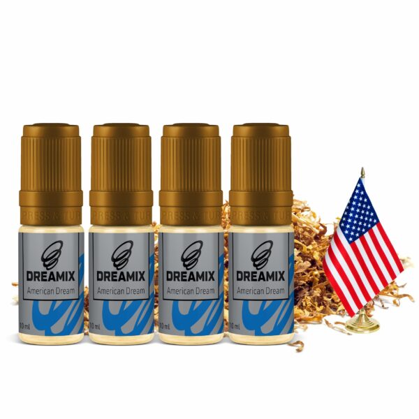 Dreamix - American Dream (Amerikai dohány) 4x10ml E-liquid