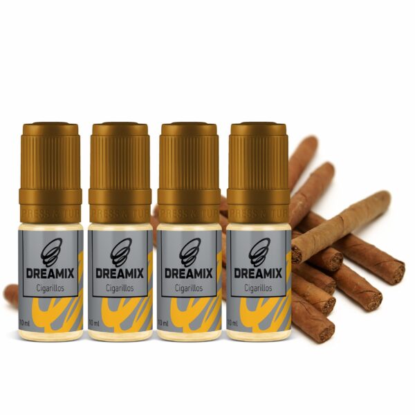 Dreamix - Cigarillos Tobacco (Szivar dohány) 4x10ml E-liquid