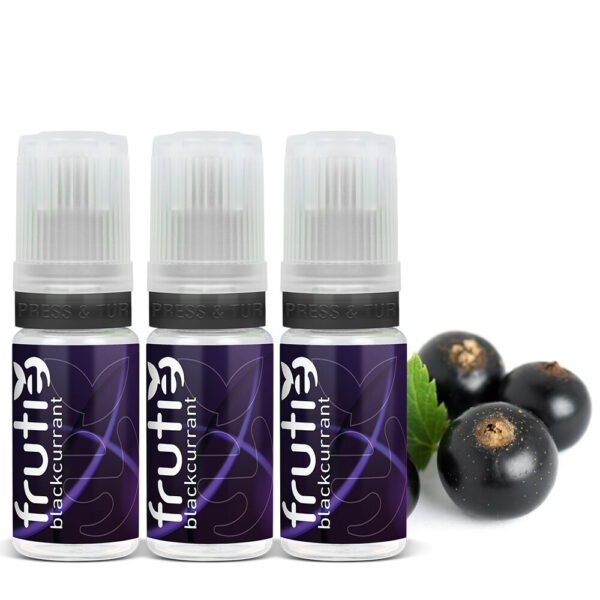 Frutie 50/50 - Blackcurrant (Fekete ribizli) 3x10ml E-liquid