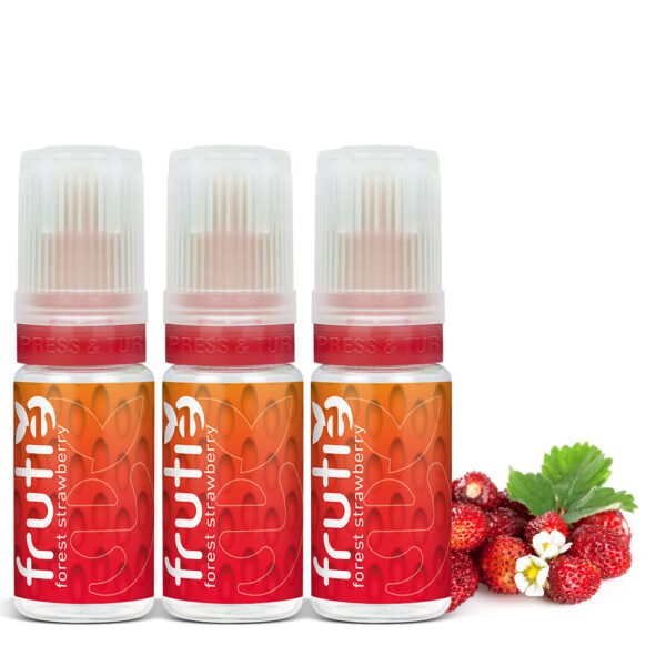 Frutie 50/50 - Forest Strawberry (Erdei Eper) 3x10ml E-liquid