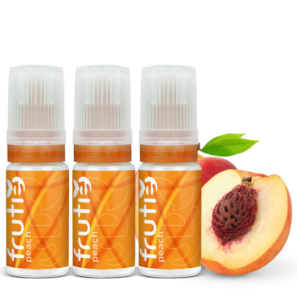 Frutie - Peach (Őszibarack) 3x10ml E-liquid