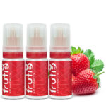 Frutie - Strawberry (Eper) 3x10ml E-liquid