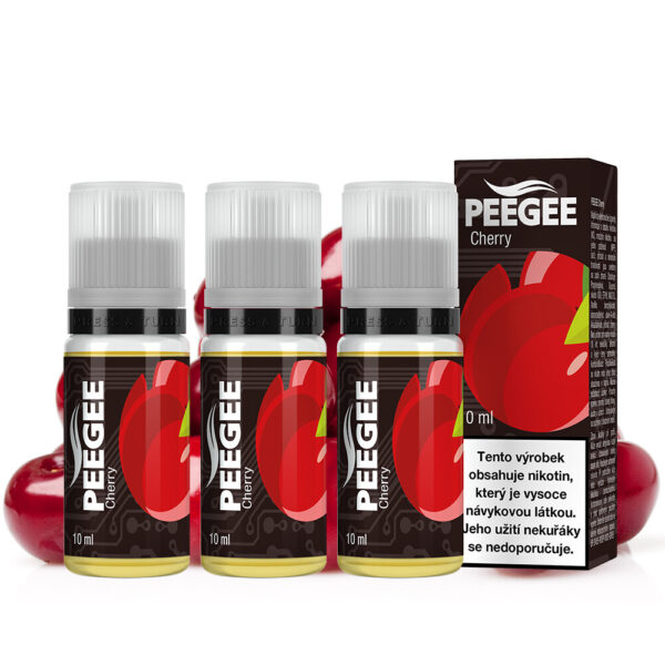 PEEGEE - Cherry (Cseresznye) 3x10ml E-liquid