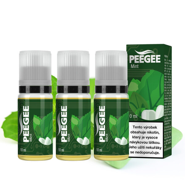 PEEGEE - Mint (Menta) 3x10ml E-liquid