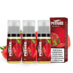 PEEGEE - Strawberry (Eper) 3x10ml E-liquid
