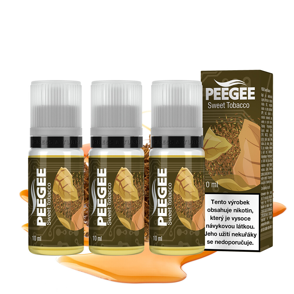 PEEGEE sweet tobacco 3x10