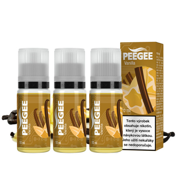PEEGEE - Vanilla 3x10ml E-liquid