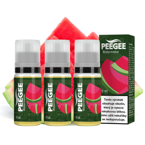 PEEGEE - Watermelon (Görögdinnye) 3x10ml E-liquid