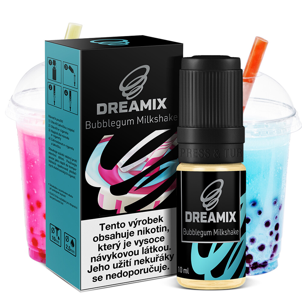 Dreamix Bubblegum Milkshake Rágó Milkshake E liquid