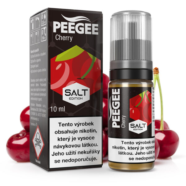 PEEGEE Salt - Cherry (Cseresznye) E-Liquid
