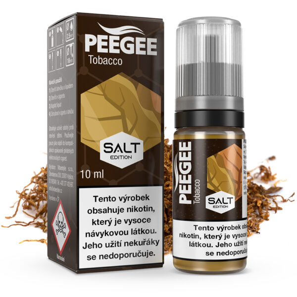 PEEGEE Salt - Tobacco (Dohány) E-Liquid