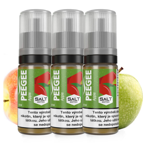 PEEGEE Salt - Apple (Alma) E-Liquid 3x10ml