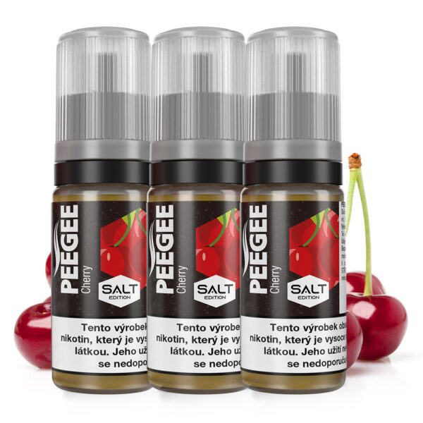 PEEGEE Salt - Cherry (Csereszye) E-Liquid 3x10ml