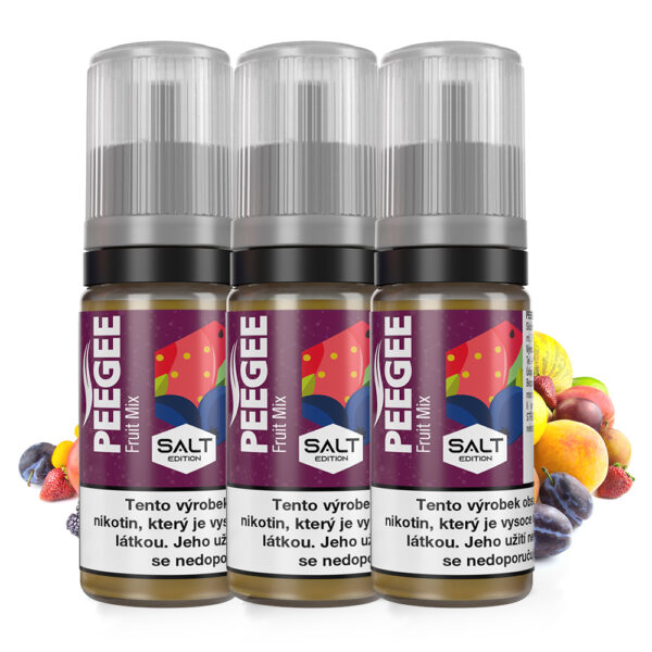 PEEGEE Salt - Fruit Mix (Gyümölcs mix) E-Liquid 3x10ml