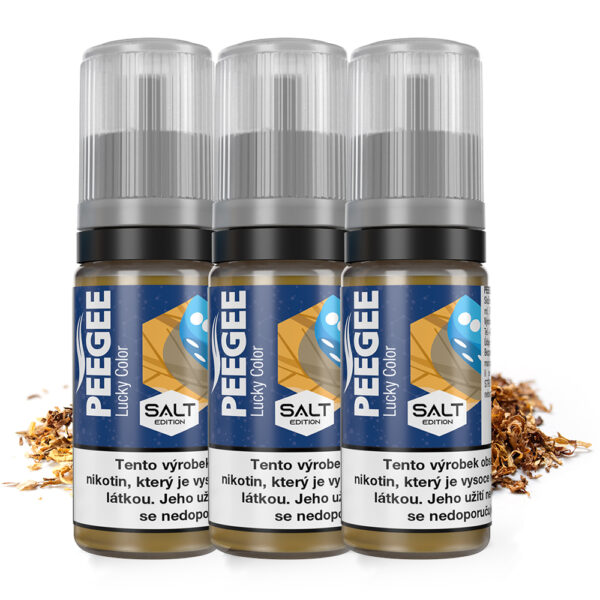PEEGEE Salt - Lucky Color E-Liquid 3x10ml