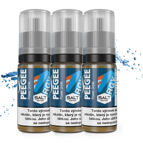 PEEGEE Salt - Power Drink (Energia Ital) E-Liquid 3x10ml