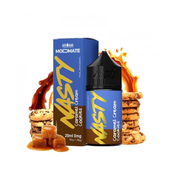 Nasty Juice - Nasty Mod Mate - Caramel Cream Cookies (Karamellkrém, Csokis keksz) Shake and Vape