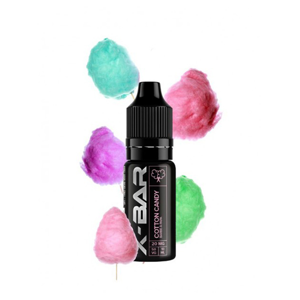 J-Well X BAR Nic SALT - Cotton Candy (Vattacukor) E-liquid