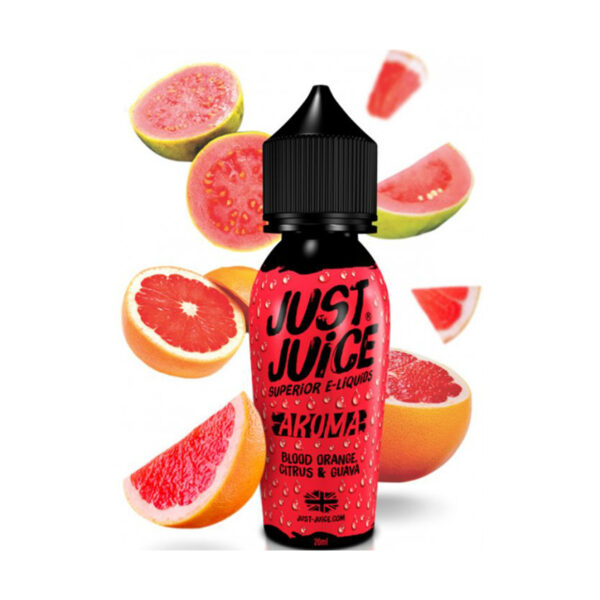 Just Juice - Blood Orange, Citrus & Guava (Grapefruit Citrom Guava) Shake and vape