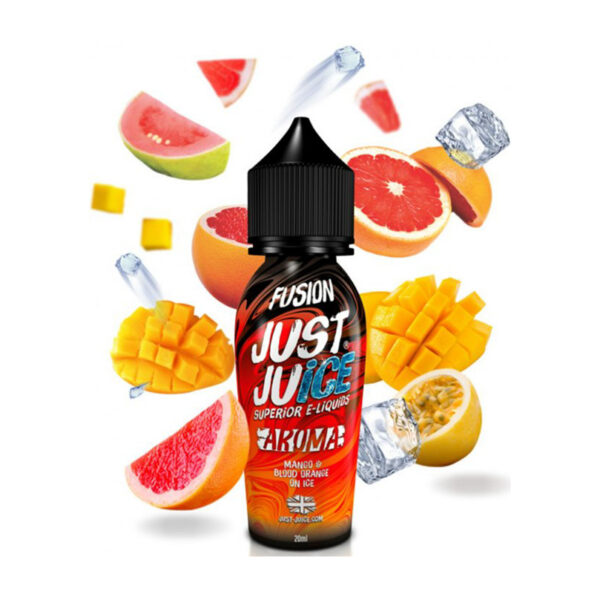Just Juice - Fusion Mango & Blood Orange On Ice (Jeges Mango Vérnarancs) Shake and vape