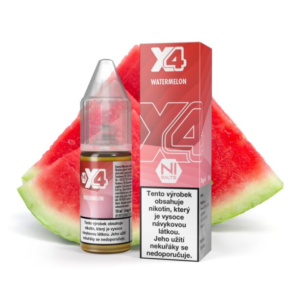 X4 Bar Juice Salt - Watermelon (Görögdinnye) E-Liquid