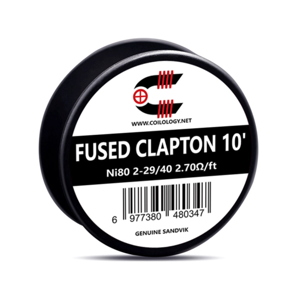 Coilology - Fused Clapton 10', Ni80 Ellenálláshuzal